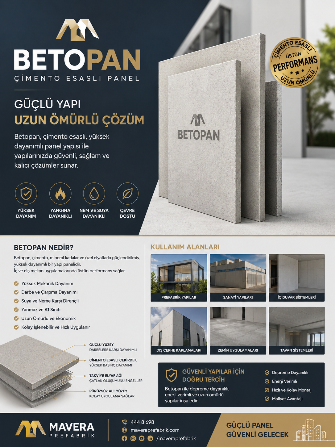 Betopanlı 190 m2